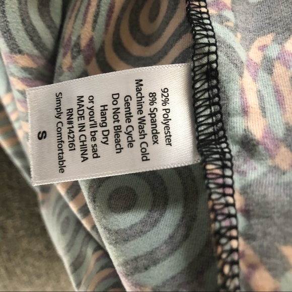 Lularoe Women’s Dress Carly Hi-Low Multicolor  S - Picture 7 of 7